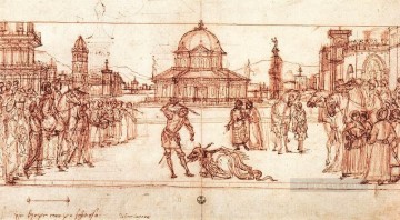 ヴィットーレ カルパッチョ Painting - ヴィットーレ・カルパッチョを描いた聖ジョージの勝利